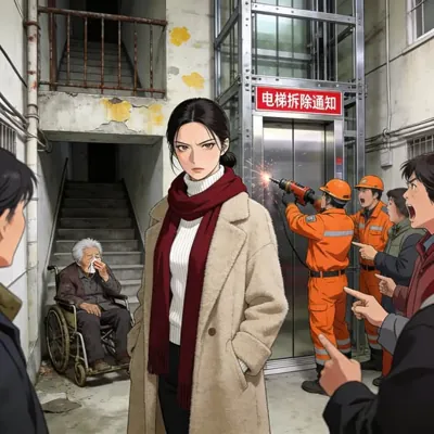 Bìa Tôi Bỏ 300 Nghìn Tệ Lắp Thang Máy, Họ Lại Cấm Ông Nội Tôi Dùng