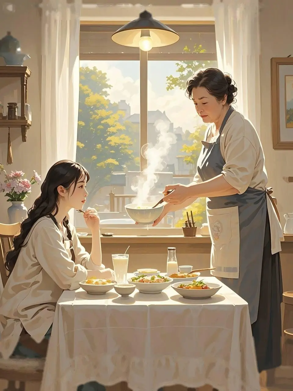 Bìa LẬT MẶT MẸ CON DÌ GIÚP VIỆC