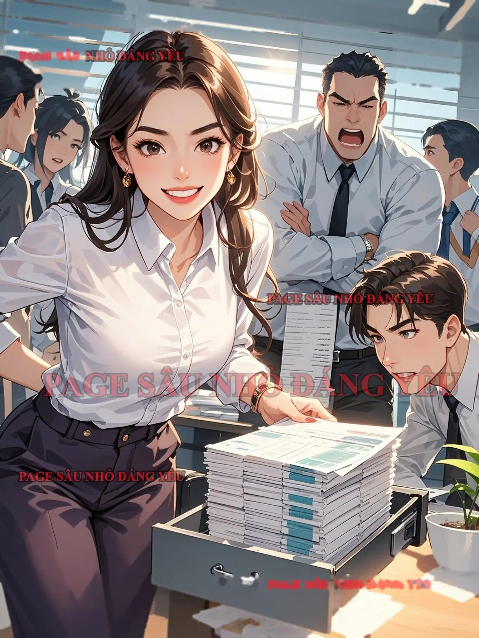 Bìa Màn Trả Đũa Của Kế Toán