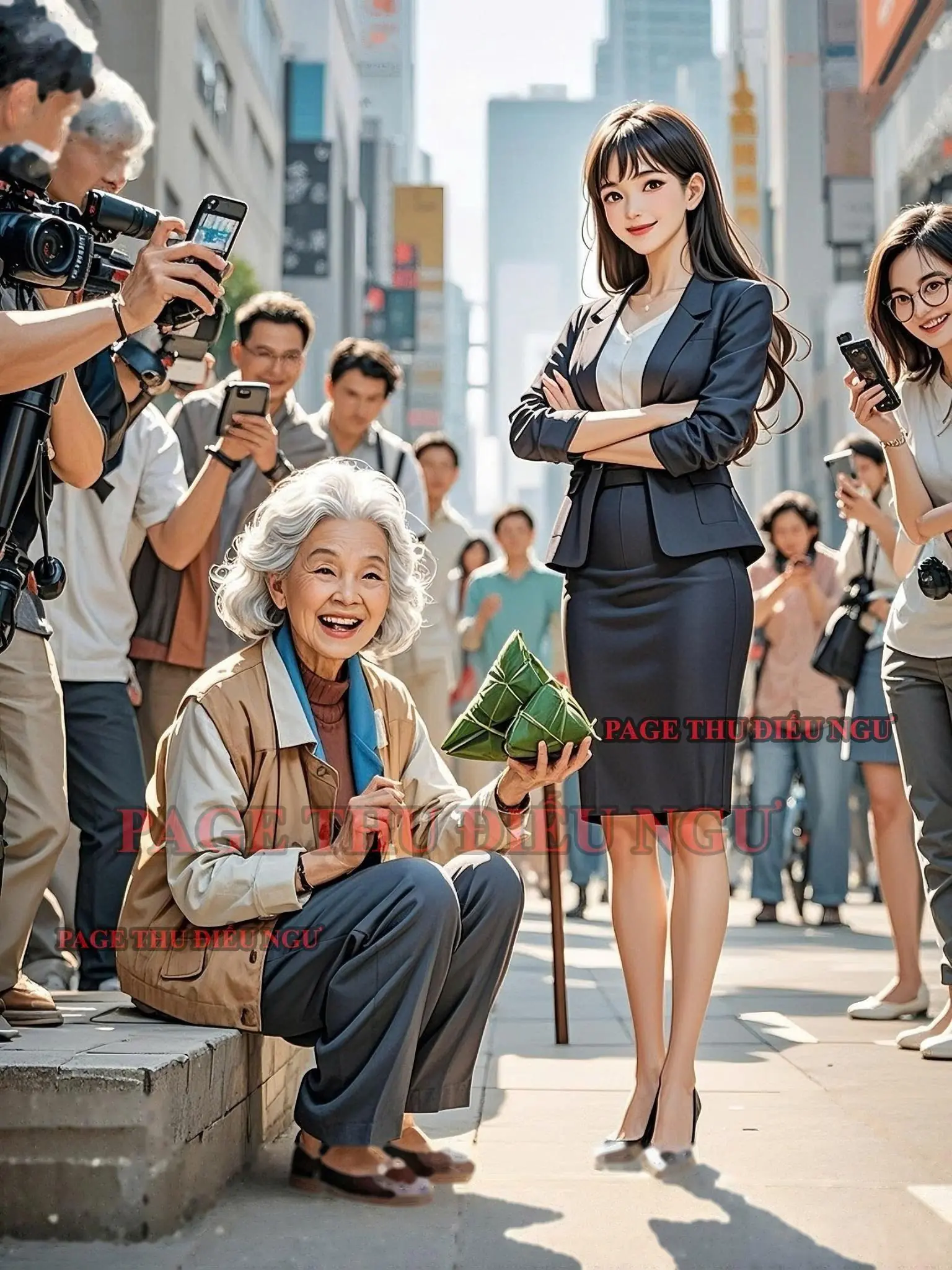 Bìa CHIẾC BÁNH Ú CỦA BÀ
