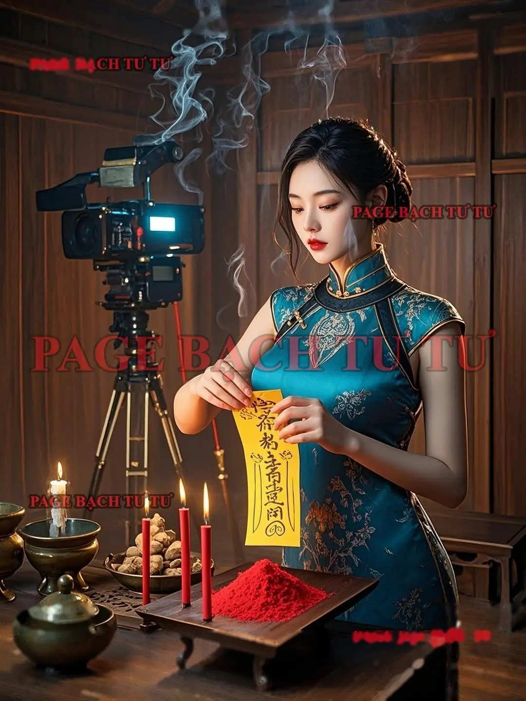 Bìa Nến Đỏ Của Yêu Ma