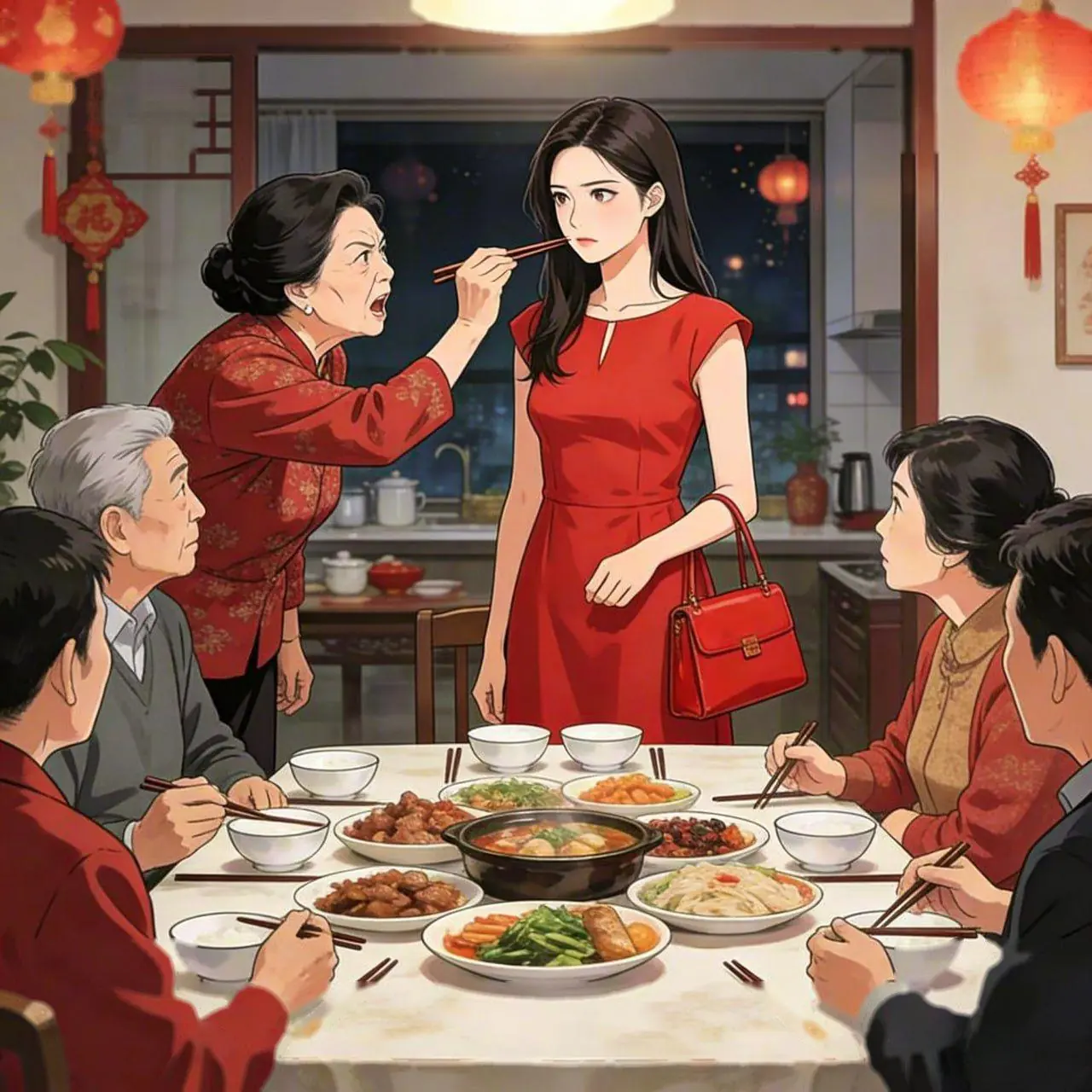 Bìa Bàn Cơm Giao Thừa Không Có Phần Tôi