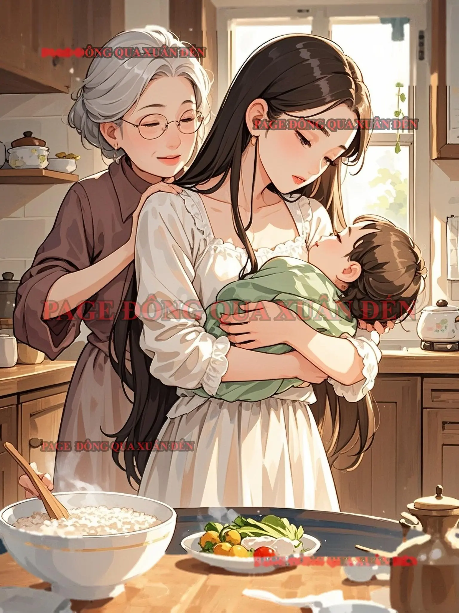 Bìa Mười Năm Nuôi Con Giùm Họ