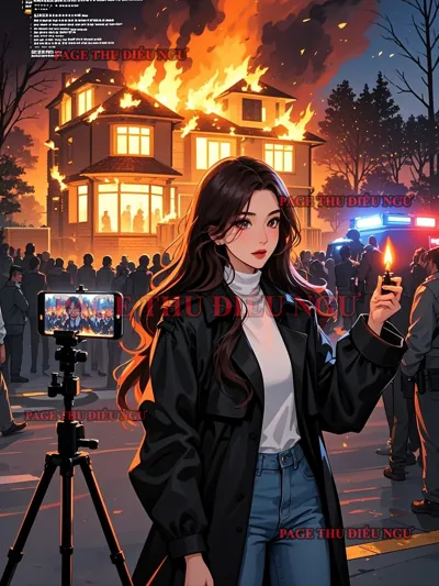 Bìa Cô Gái Đốt Nhà và Sự Thật Bị Chôn Vùi