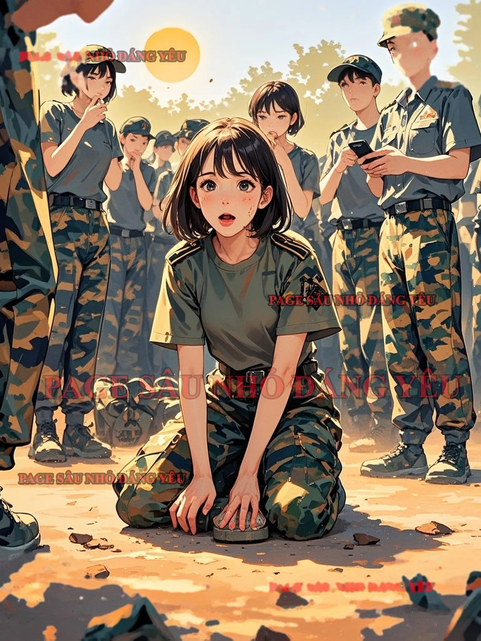 Bìa CÔ GÁI TIỂU NHIỀU