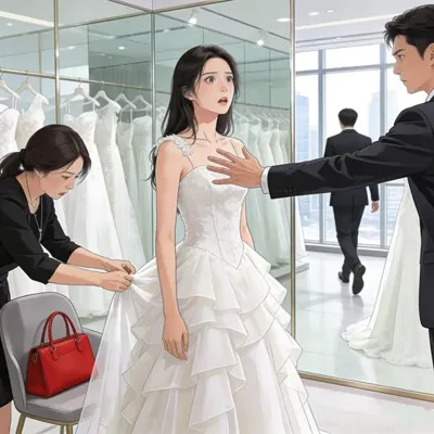 Bìa Chiếc Váy Cưới Không Có Chú Rể