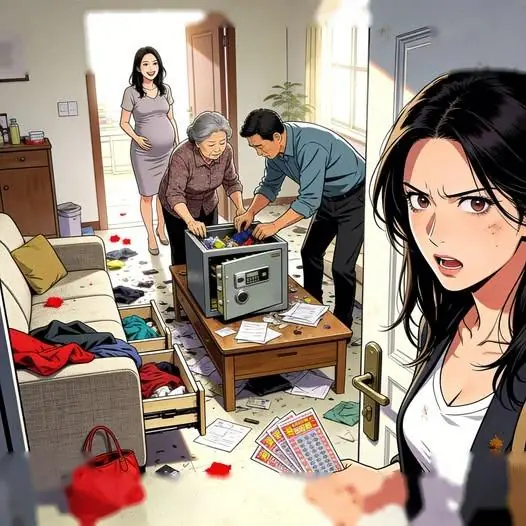 Bìa Ngày Tôi Trúng Độc Đắc, Cả Nhà Chồng Lộ Mặt Thật