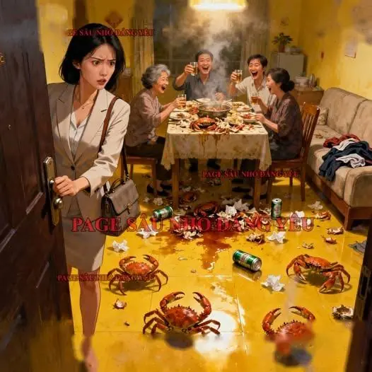 Bìa Tôi Đặt Cua Online, Mẹ Tôi Giao Cho Chị Dâu