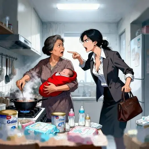 Bìa Mẹ Lên Trông Cháu 6 Tháng, Tôi Phát Hiện Bí Mật Kinh Hoàng