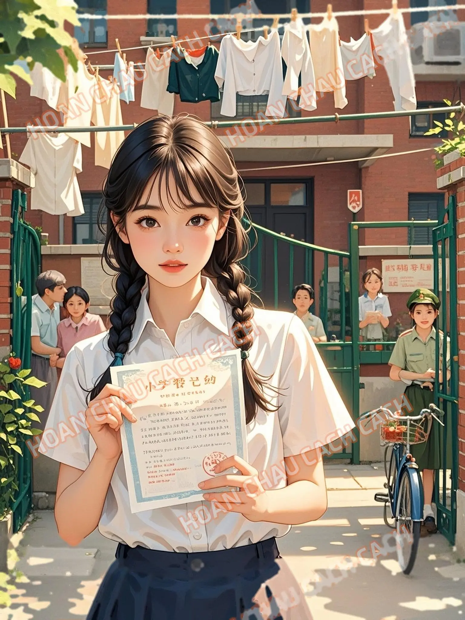 Bìa TỜ GIẤY BÁO DANH ĐỔI MỆNH