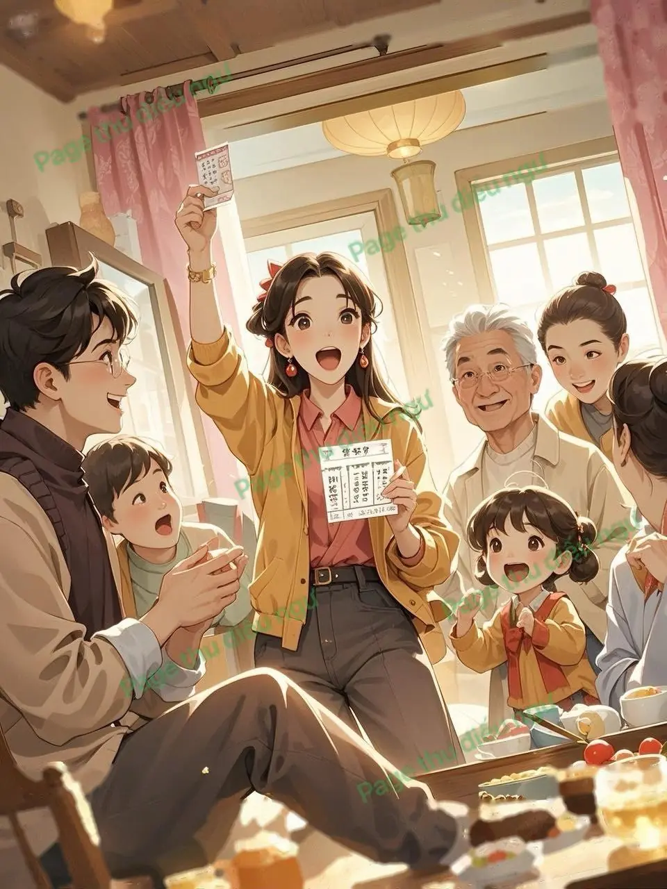 Bìa TẤM VÉ SỐ VÀ NHỮNG NGƯỜI CÙNG HUYẾT THỐNG