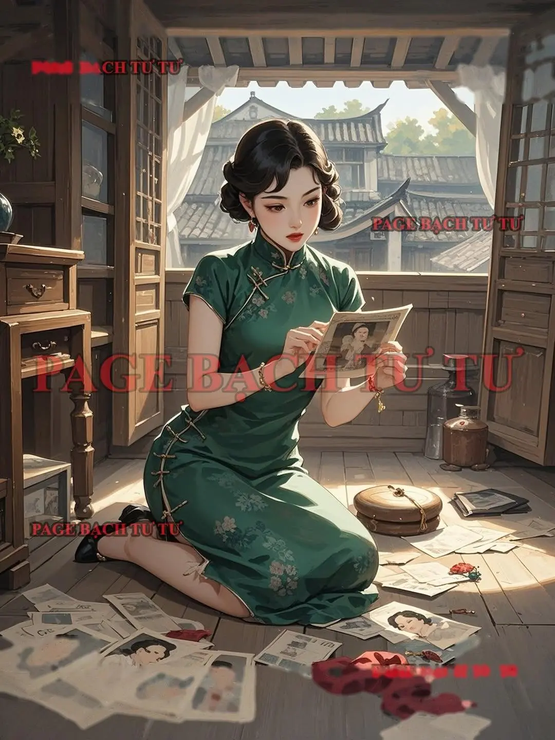 Bìa BỨC ẢNH CƯỚI TRÊN GÁC MÁI