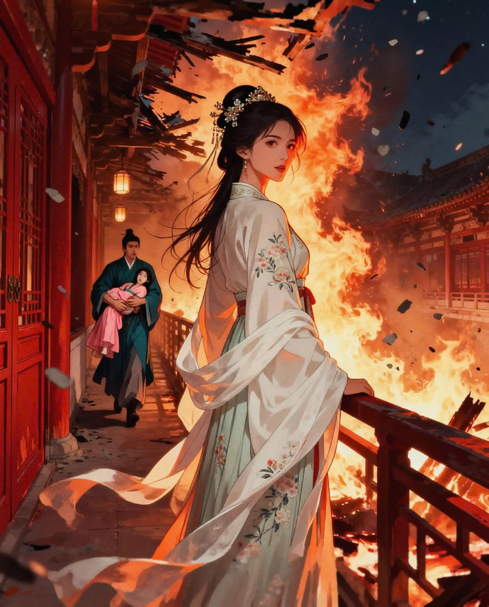 Bìa KHI LỬA BÙNG LÊN, TA NHÌN RÕ LÒNG NGƯỜI