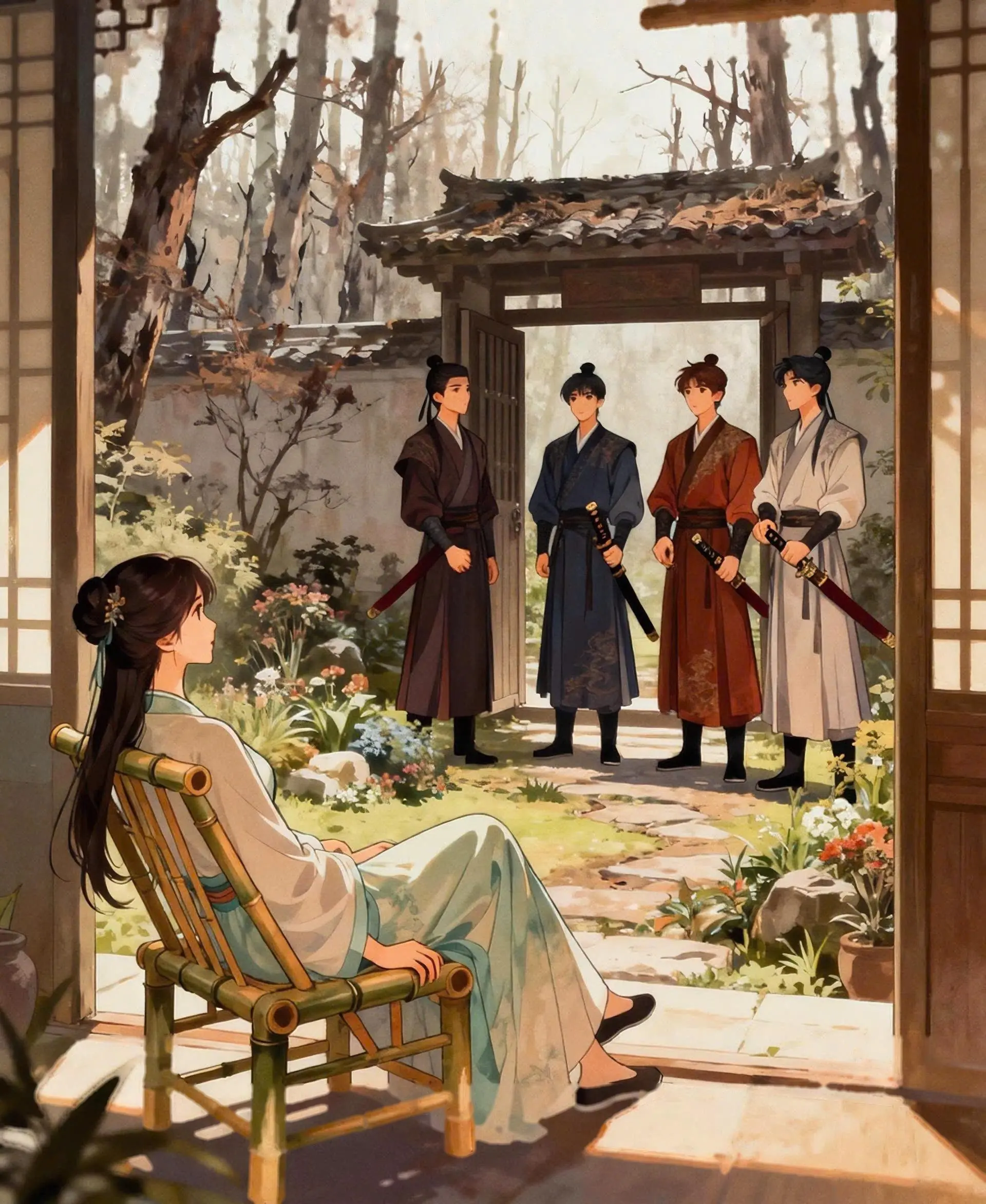 Bìa Ta Chỉ Muốn Sống Điền Viên, Ai Ngờ Gặp Lại Cả Đoàn Nam Chủ