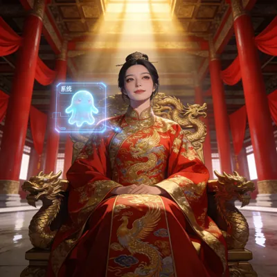 Bìa Ta Đã Là Nữ Đế, Hệ Thống Lại Bắt Ta Đấu Hậu Viện