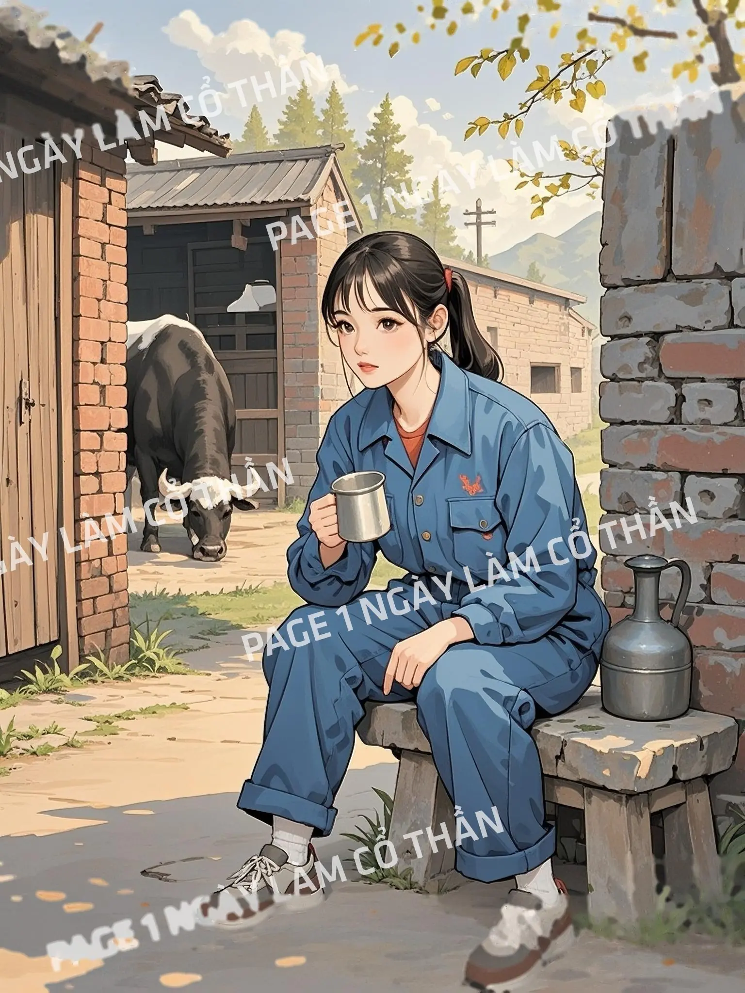 Bìa SAU KHI TRỌNG SINH TÔI TÁC THÀNH CHO CHỒNG VÀ CON GÁI CỦA ĐOÀN TRƯỞNG